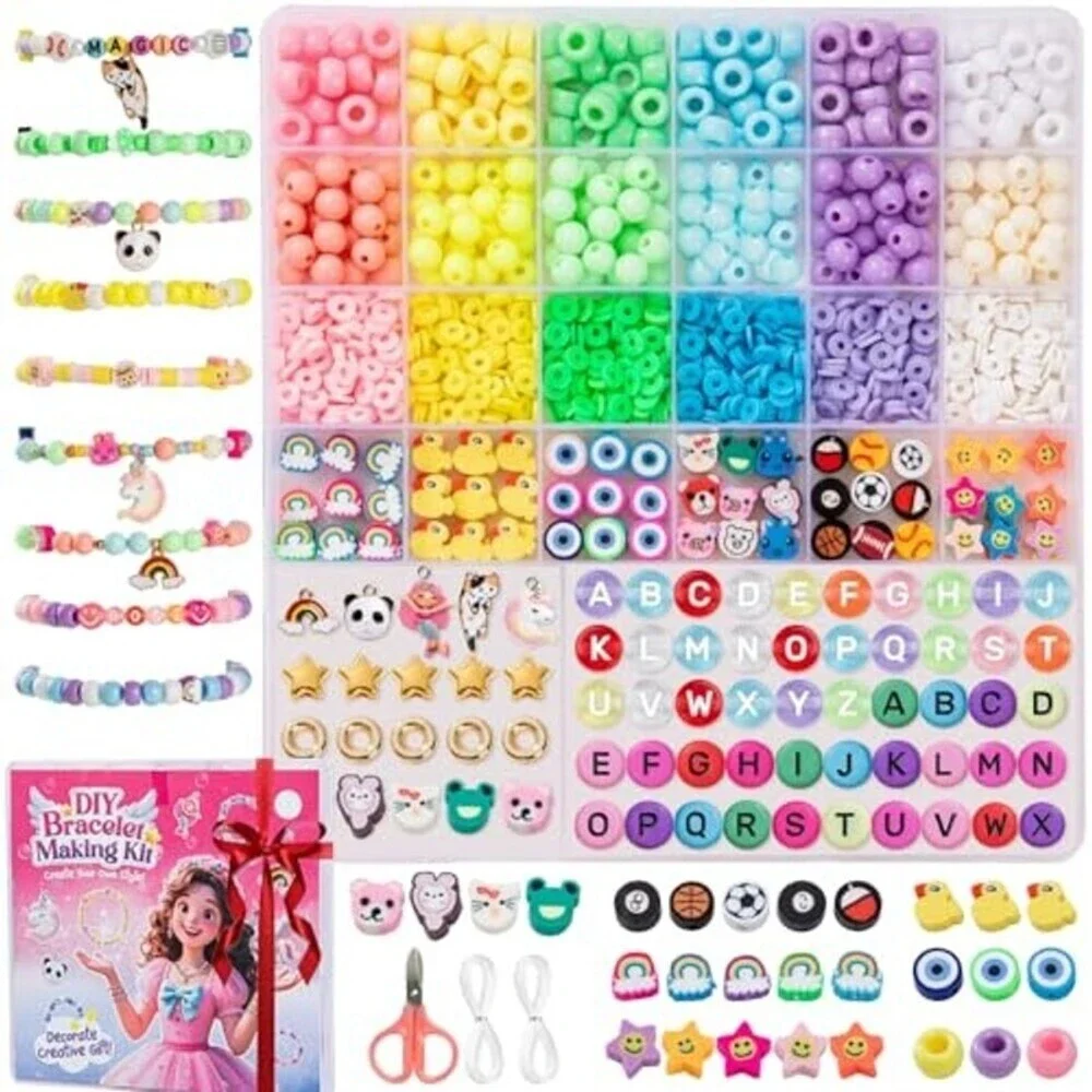 Bracelet Assembly Set, 1400+ Pcs
